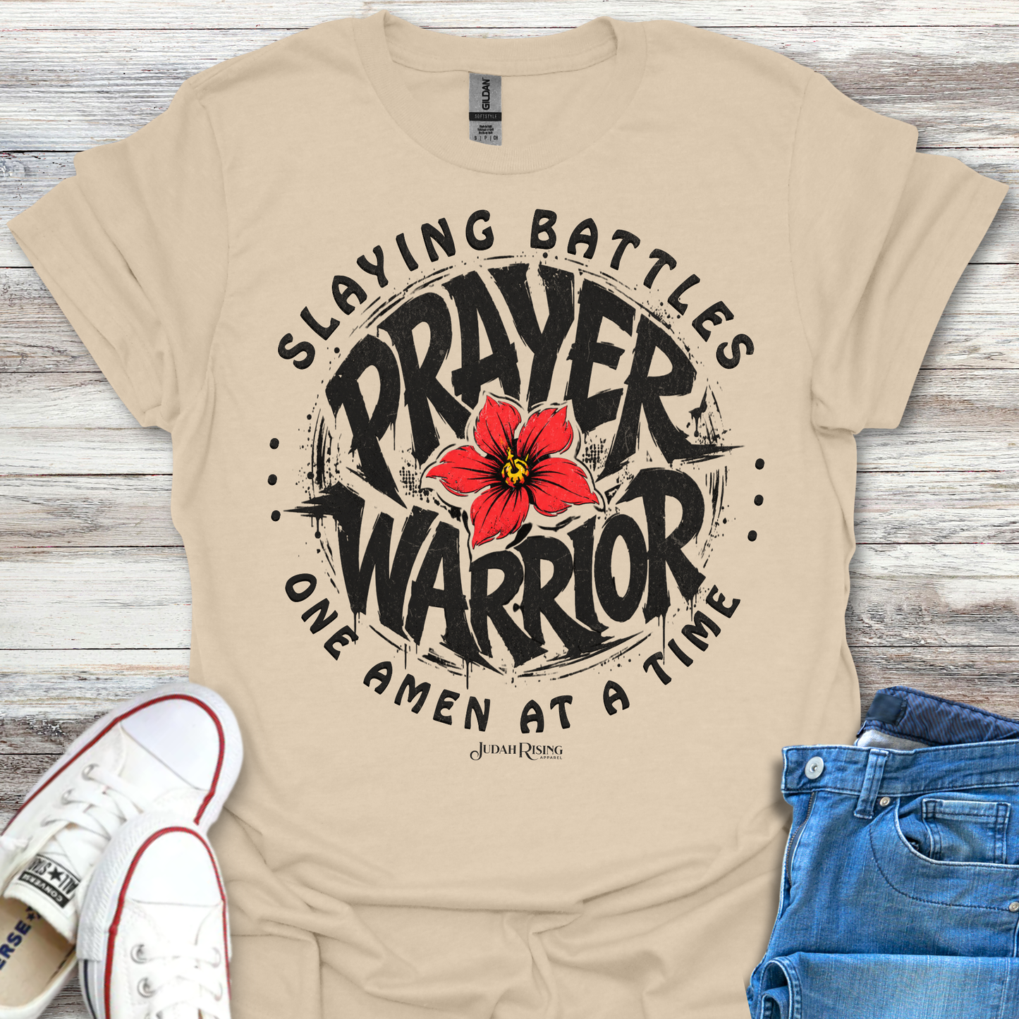Prayer Warrior Slaying Battles One Amen At A Time