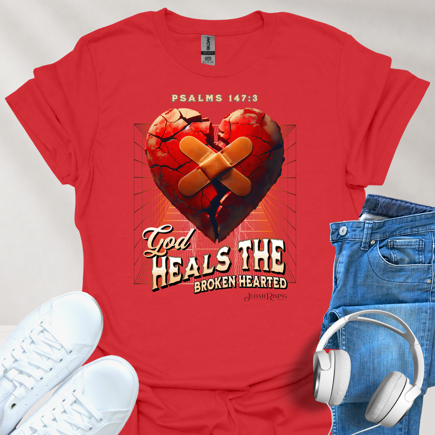 God Heals the Broken Hearted