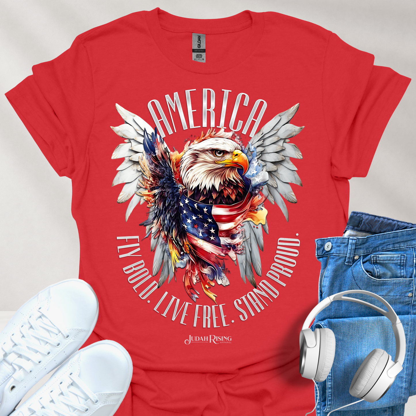 America Fly Bold. Live Free. Stand Proud.