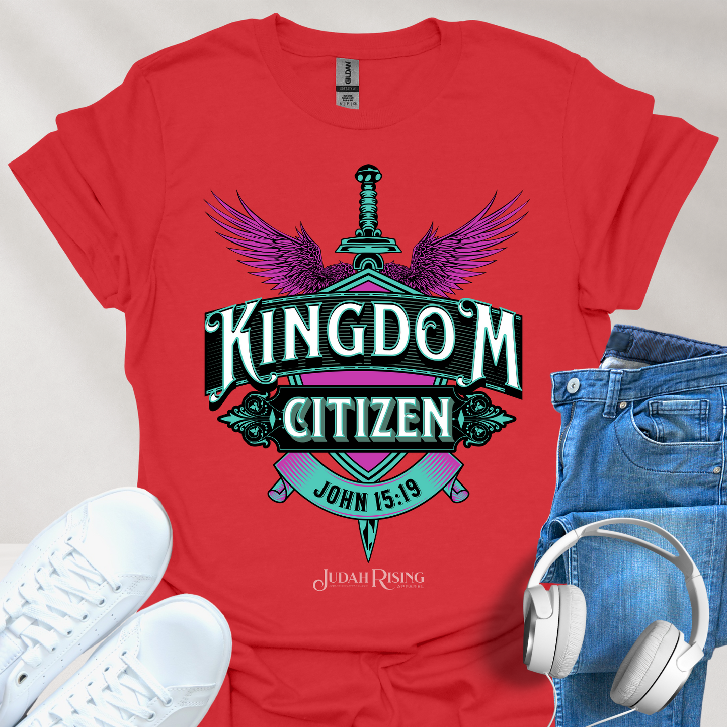 Kingdom Citizen Purple and Teal