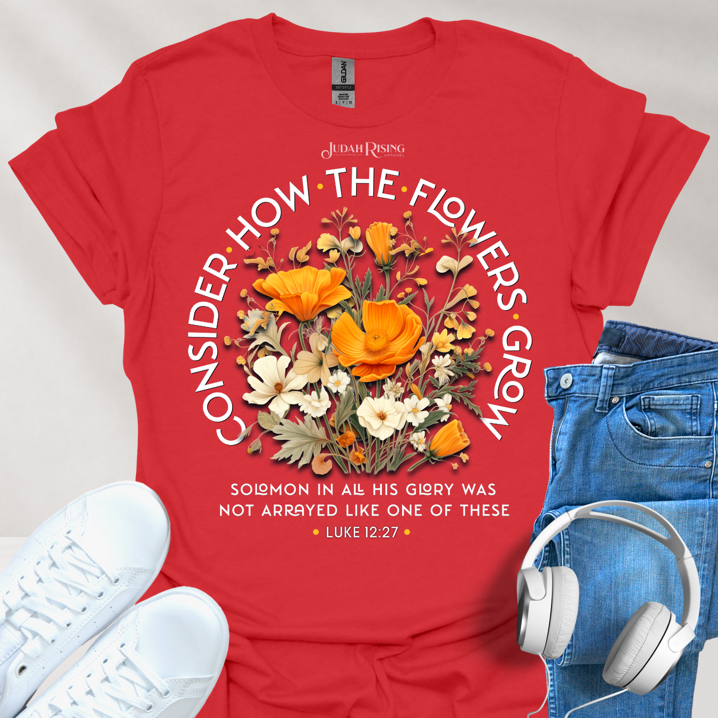 Consider How the Flowers Grow