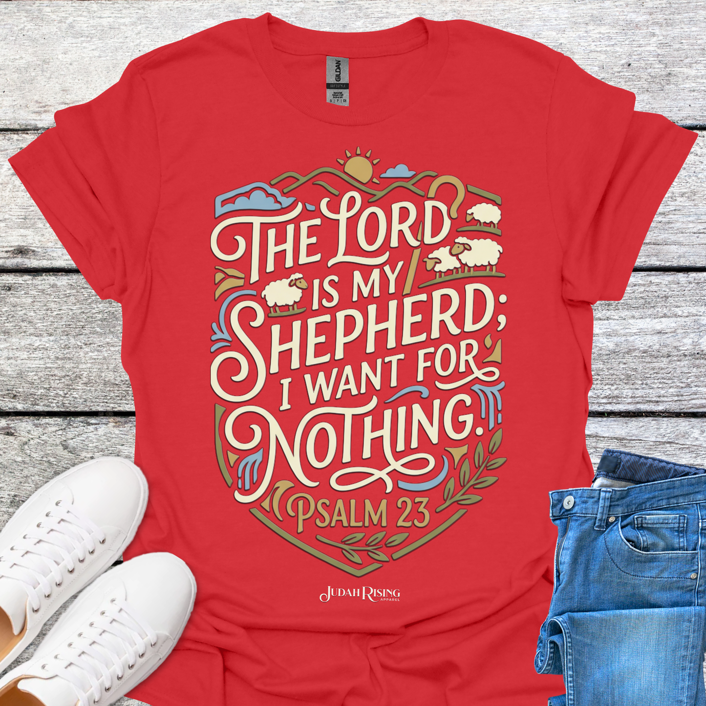 The Lord Is My Shepherd I Want For Nothing
