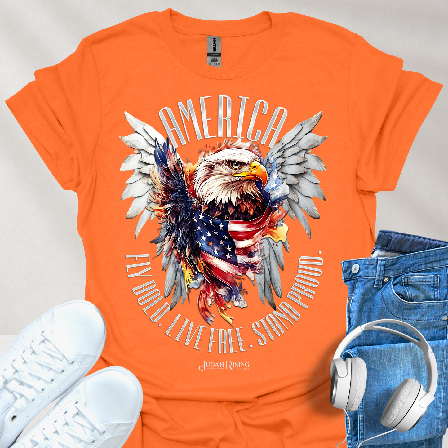 America Fly Bold. Live Free. Stand Proud.