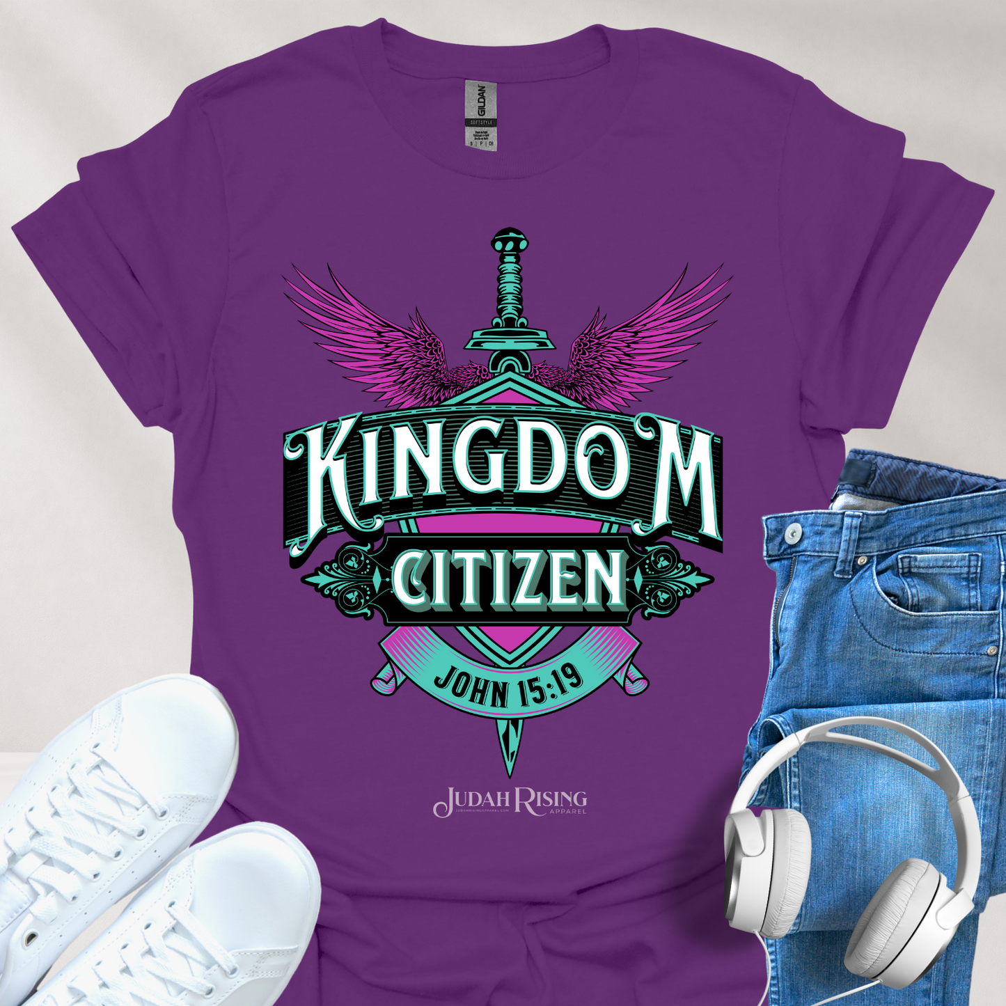 Kingdom Citizen Purple and Teal