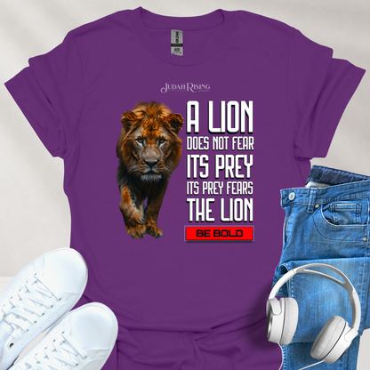 A Lion Does Not Fear Its Prey