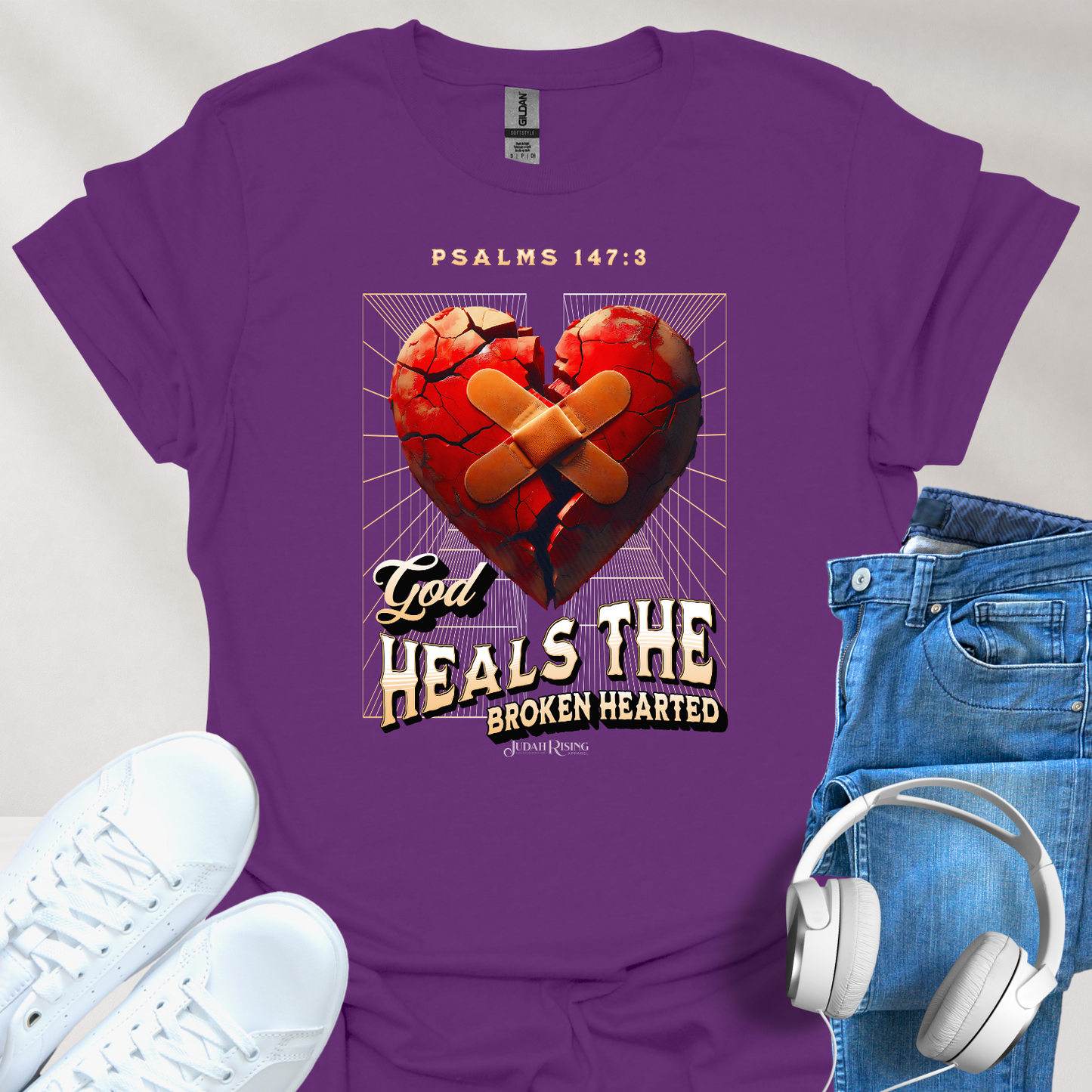 God Heals the Broken Hearted