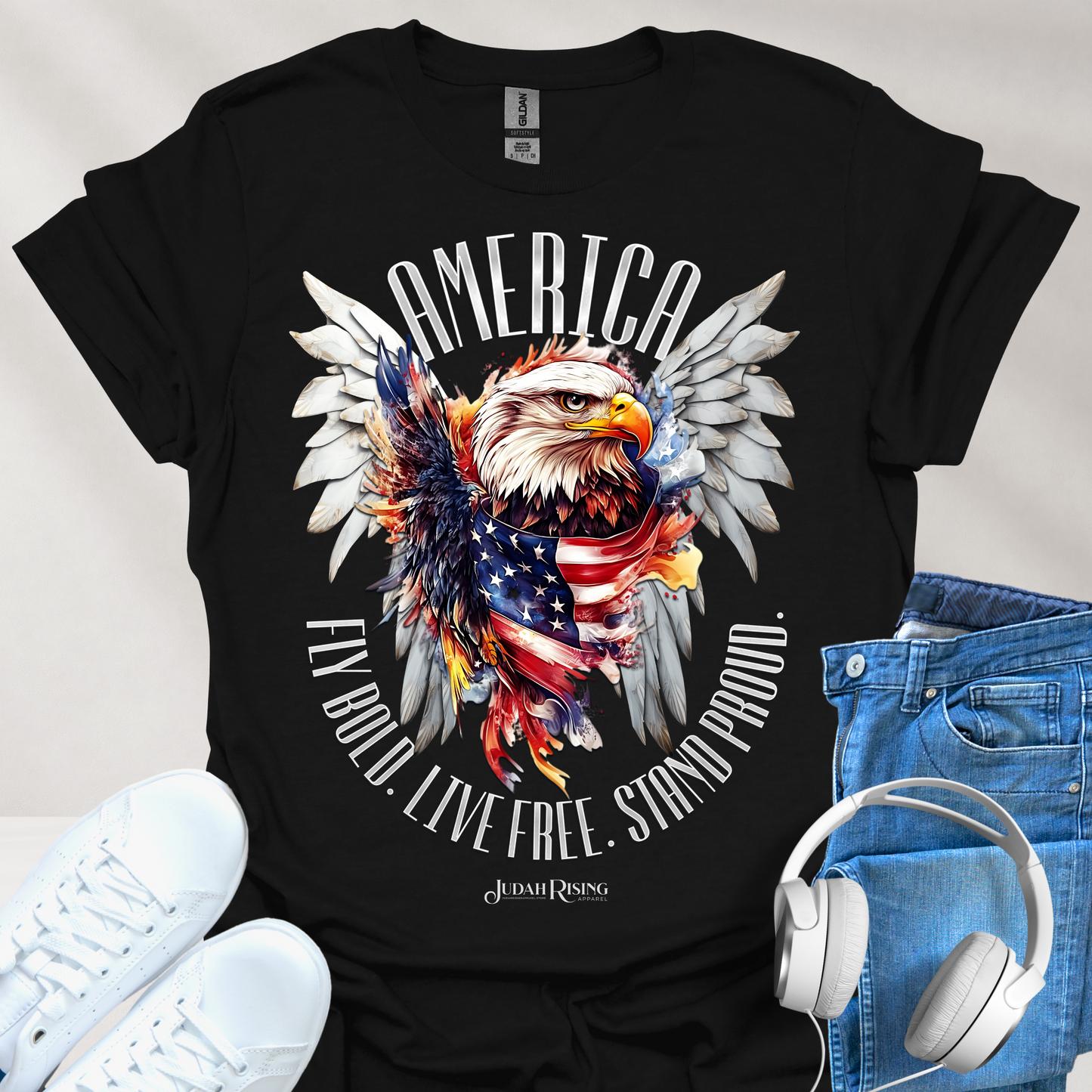 America Fly Bold. Live Free. Stand Proud.