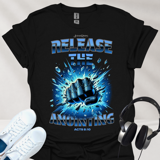 Release the Anointing - Unisex Soft style T-Shirt