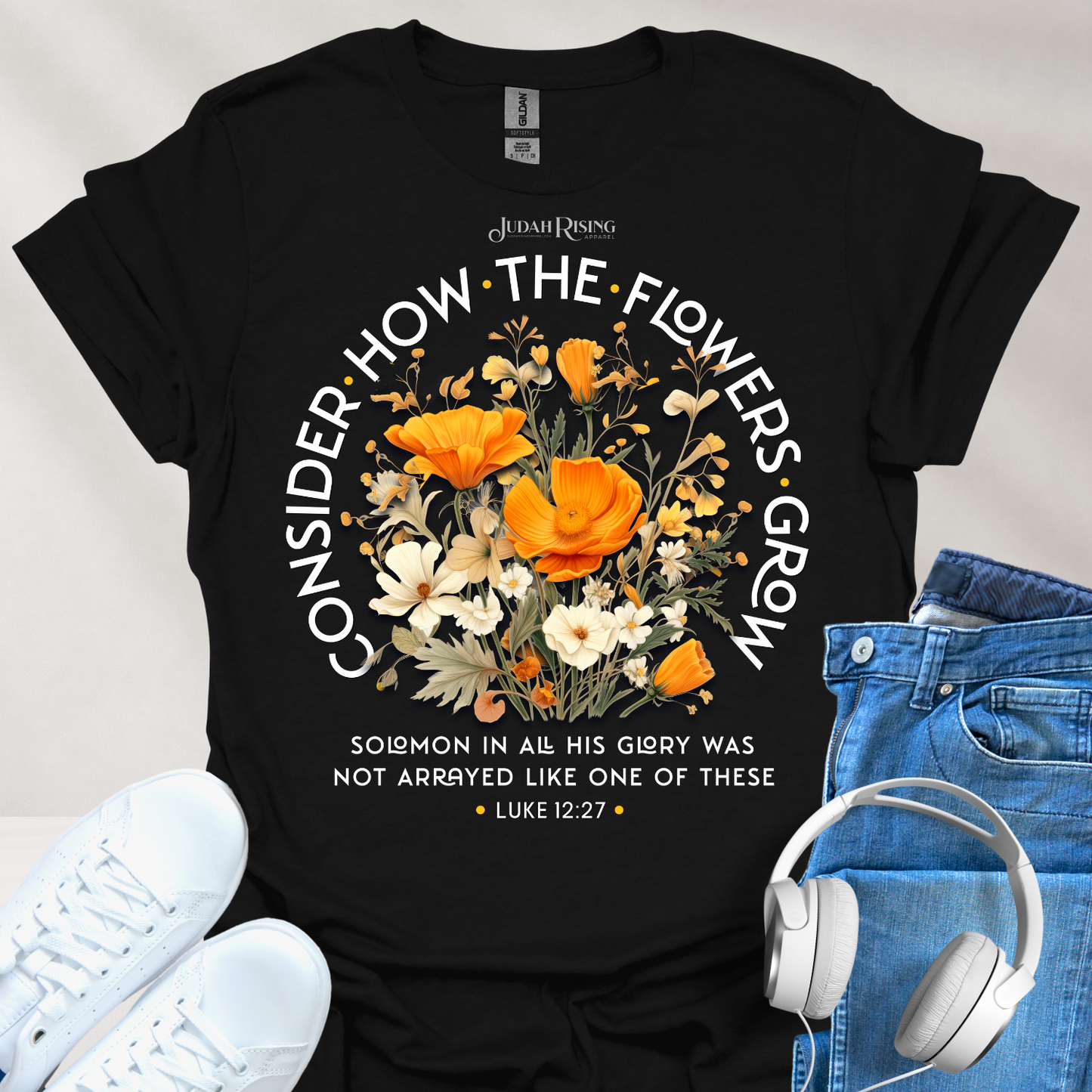 Consider How the Flowers Grow