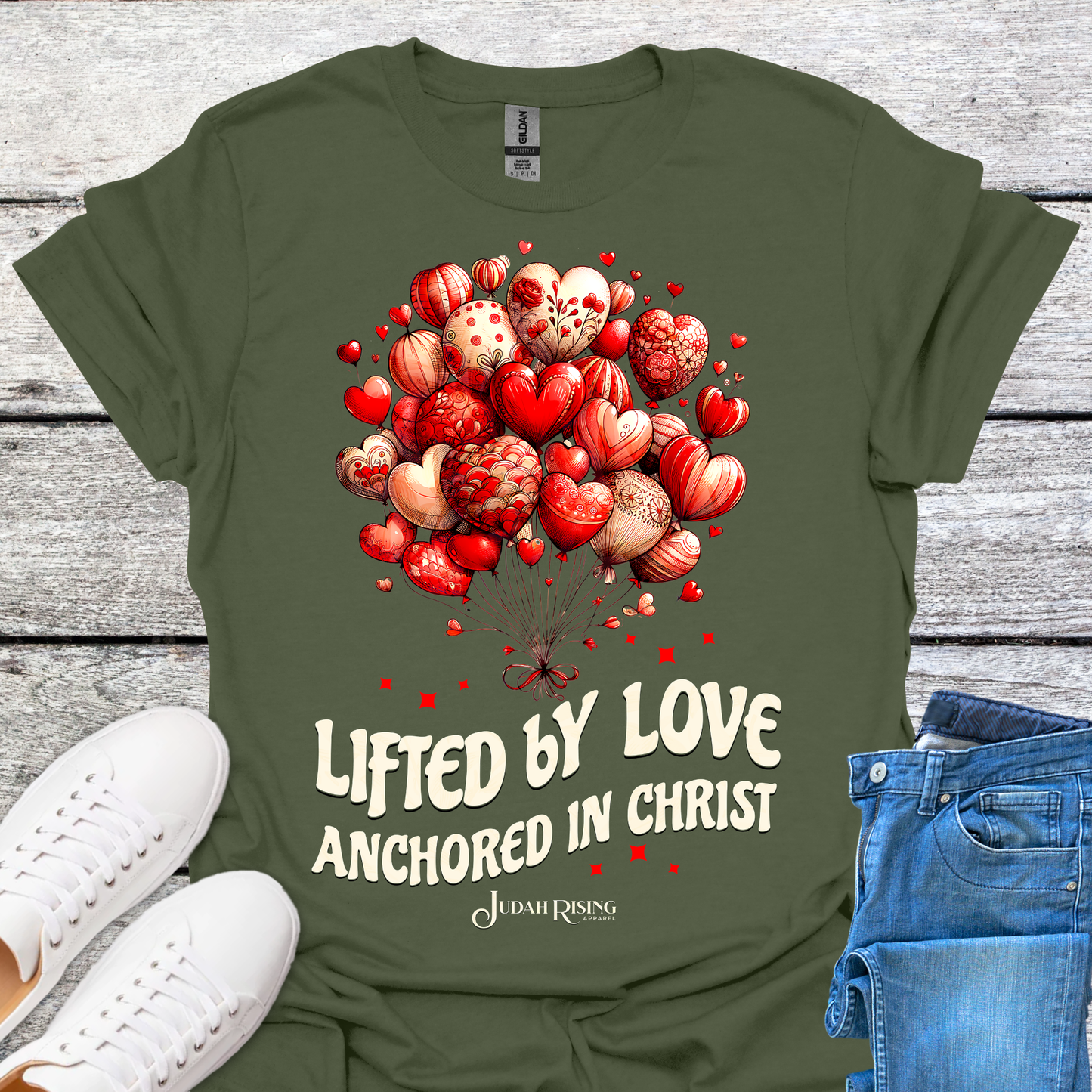 Lifted By Love Anchored In Christ