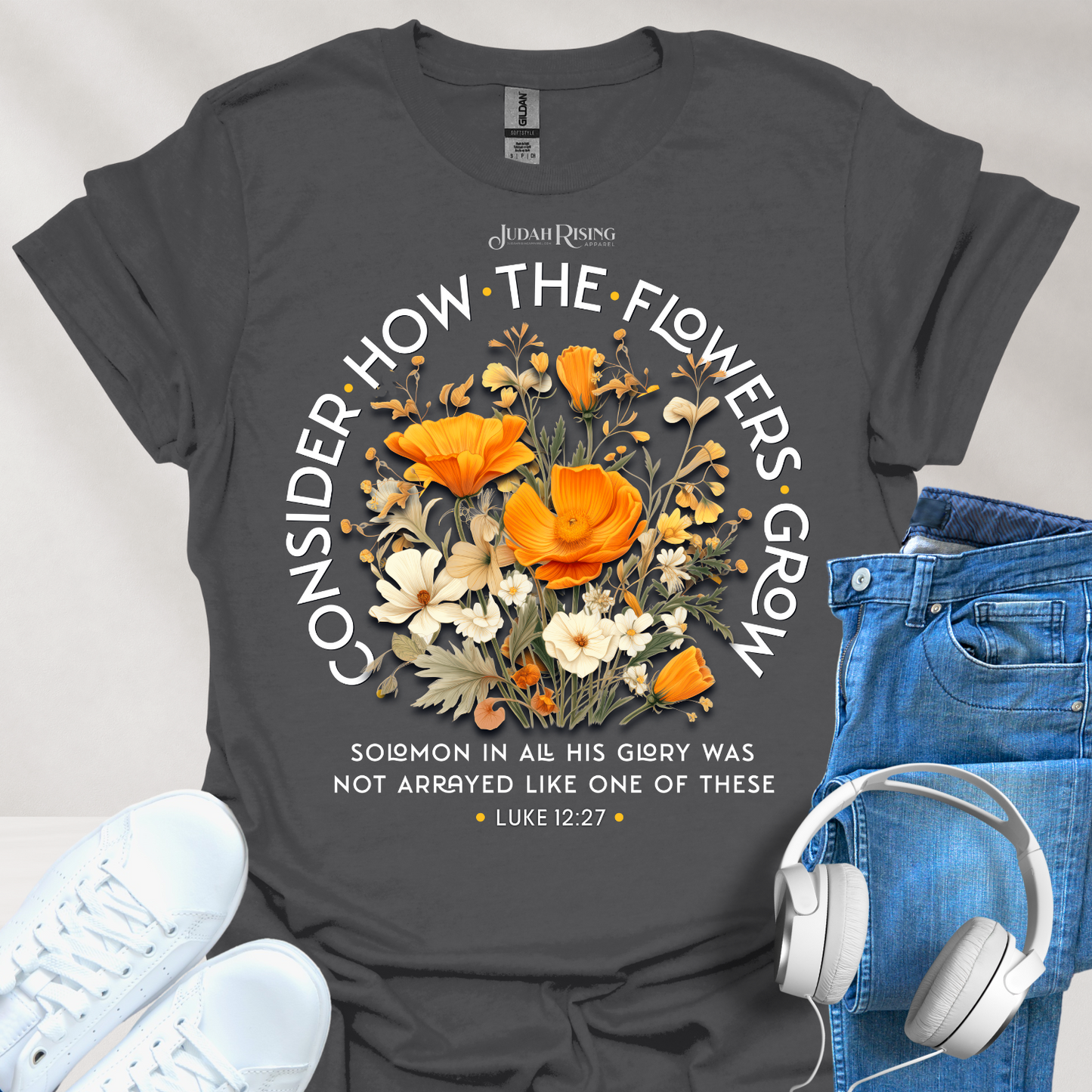 Consider How the Flowers Grow