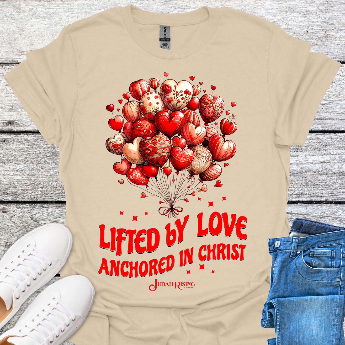 Lifted By Love Anchored In Christ