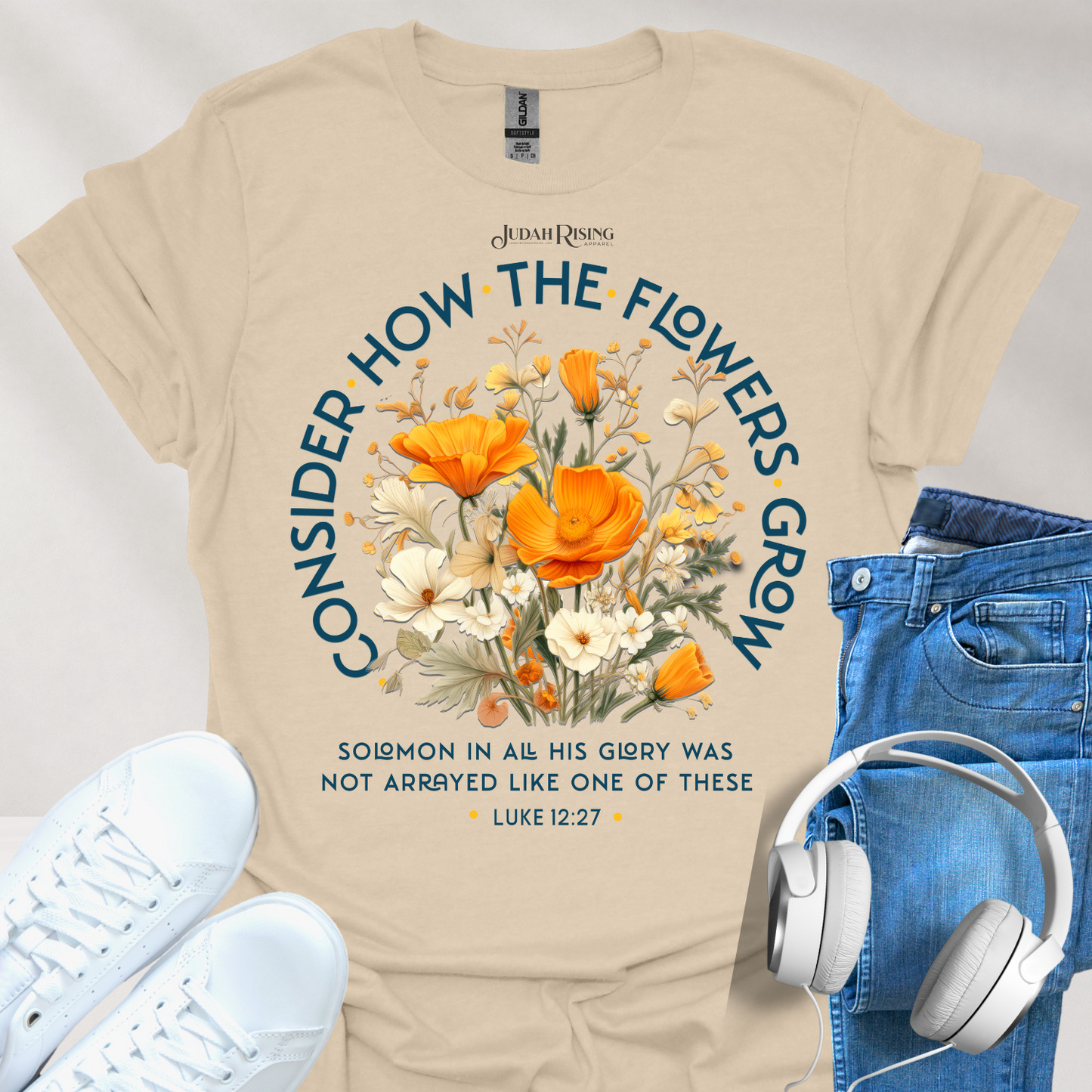 Consider How the Flowers Grow