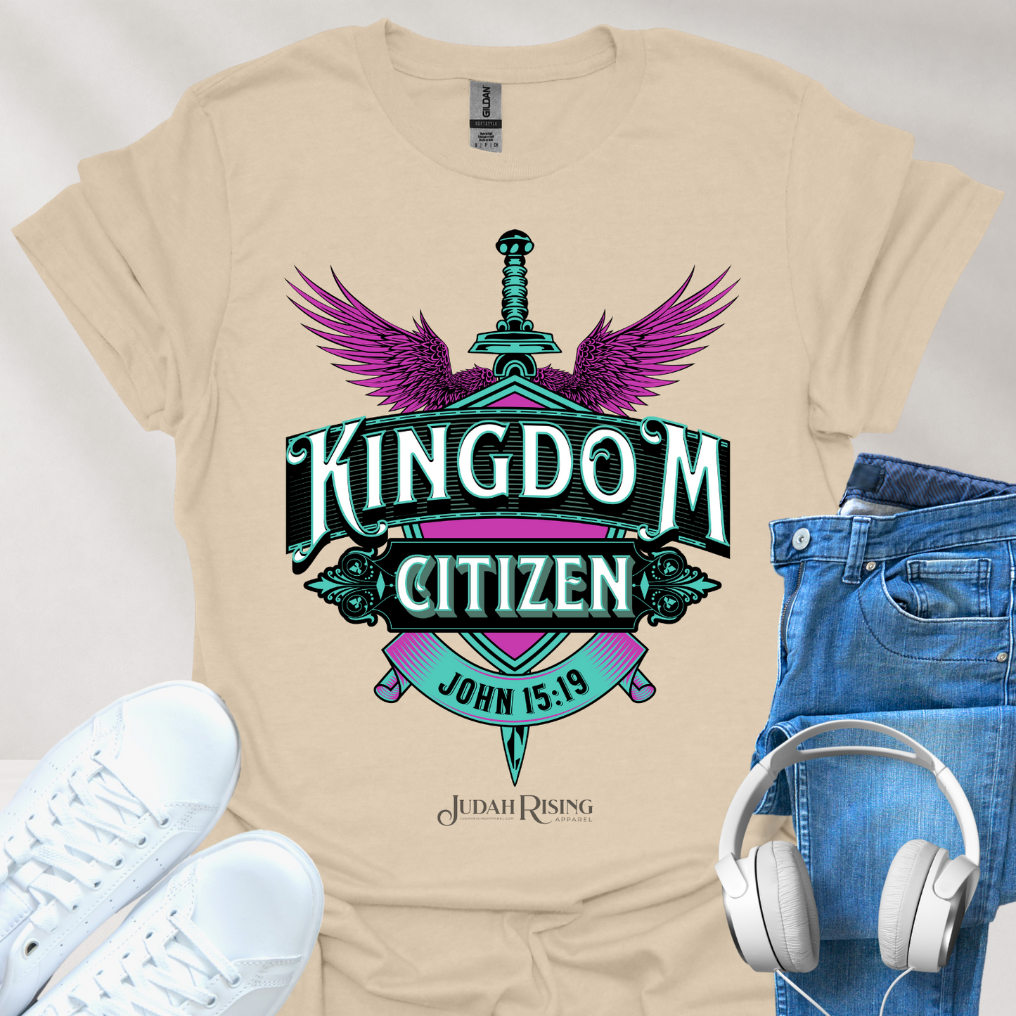 Kingdom Citizen Purple and Teal