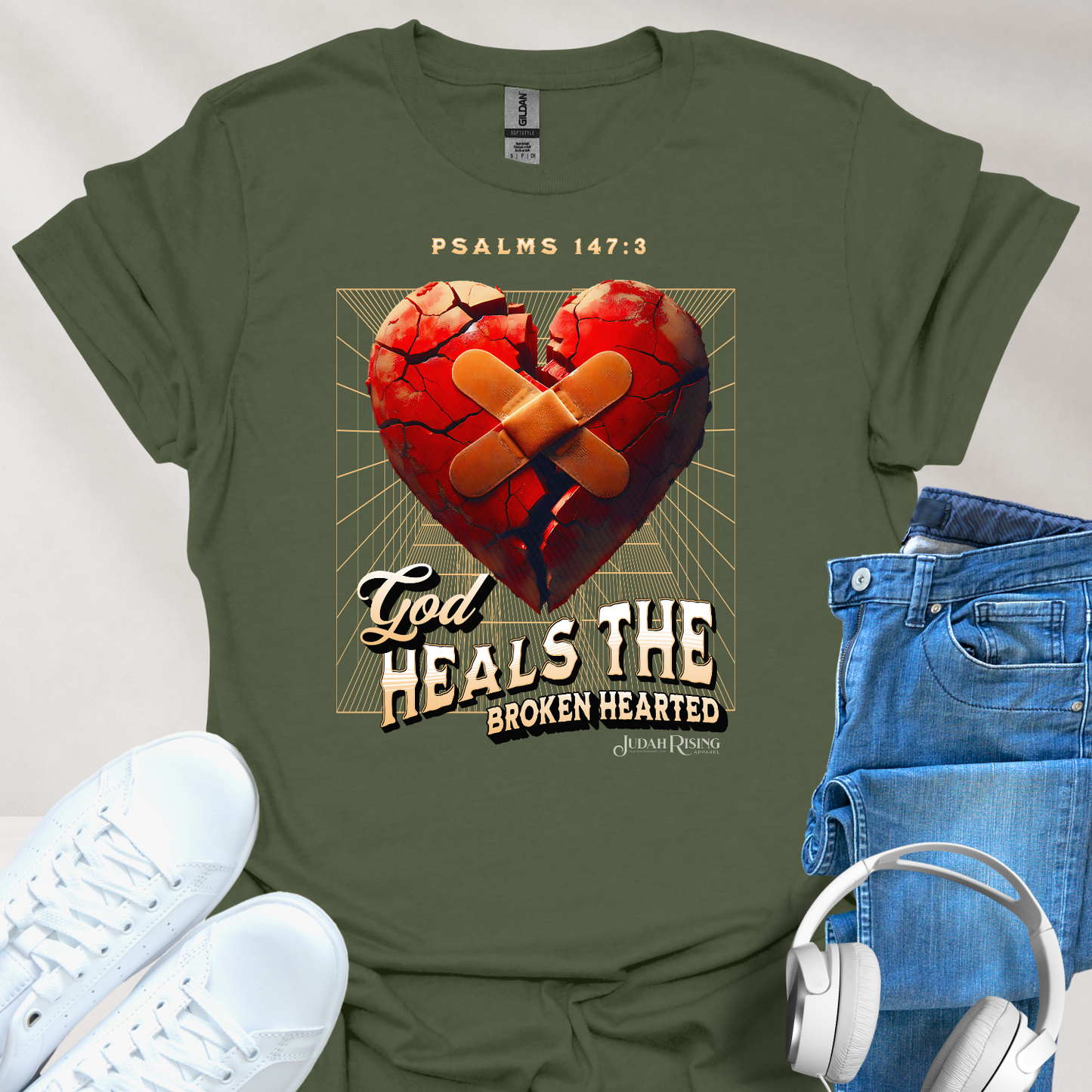 God Heals the Broken Hearted