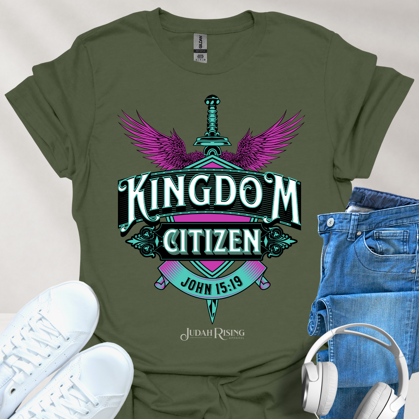 Kingdom Citizen Purple and Teal