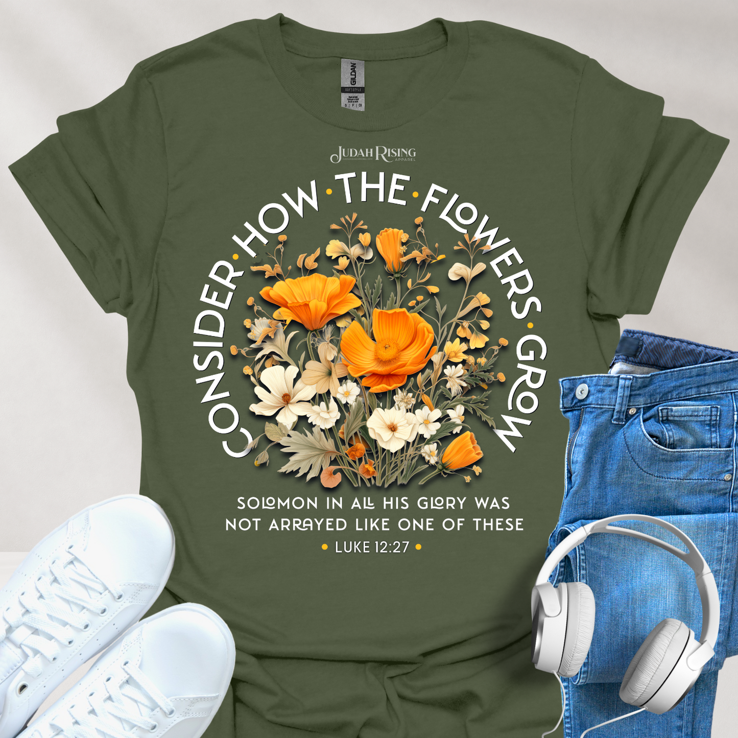 Consider How the Flowers Grow