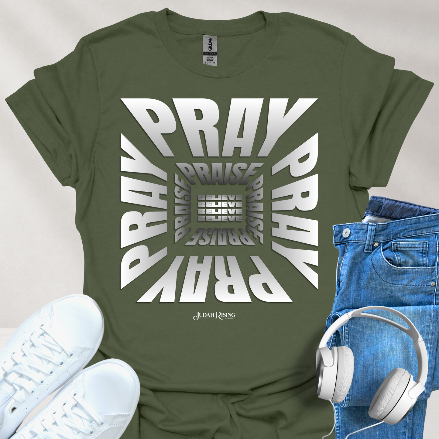 Pray. Praise. Believe.