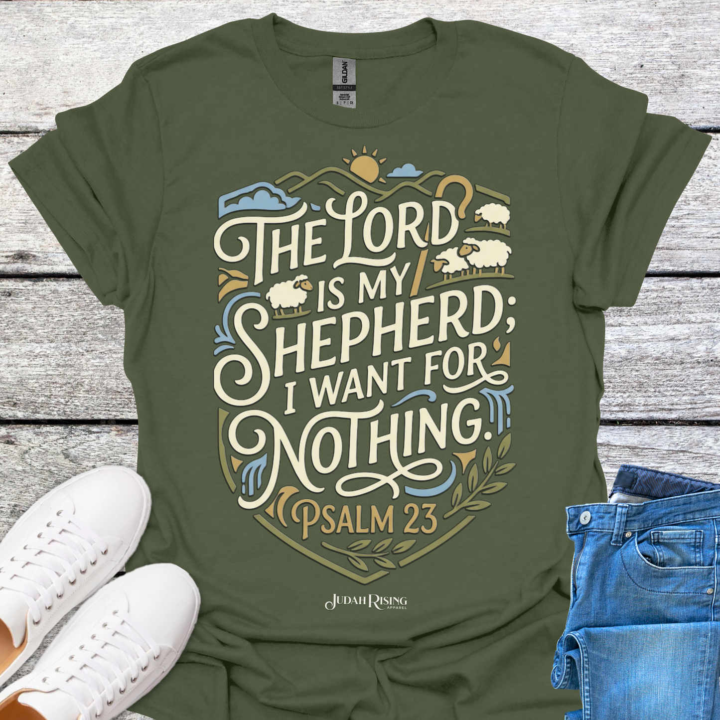 The Lord Is My Shepherd I Want For Nothing
