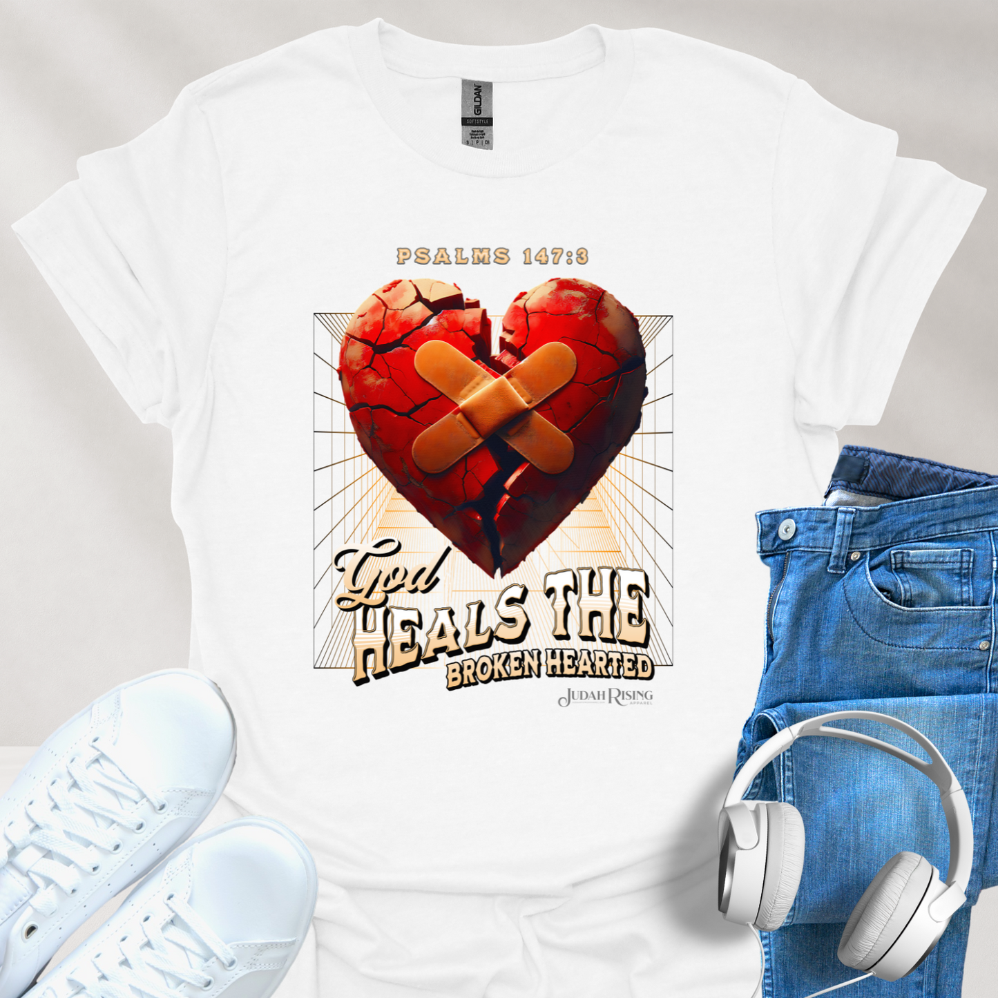 God Heals the Broken Hearted