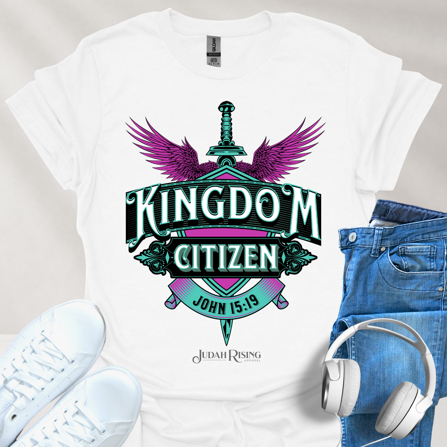 Kingdom Citizen Purple and Teal