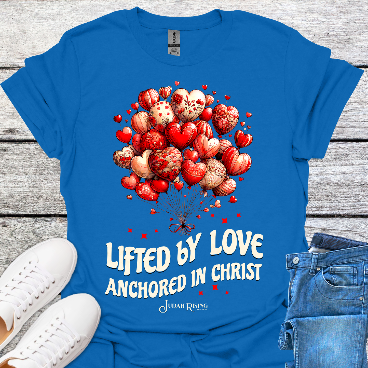 Lifted By Love Anchored In Christ