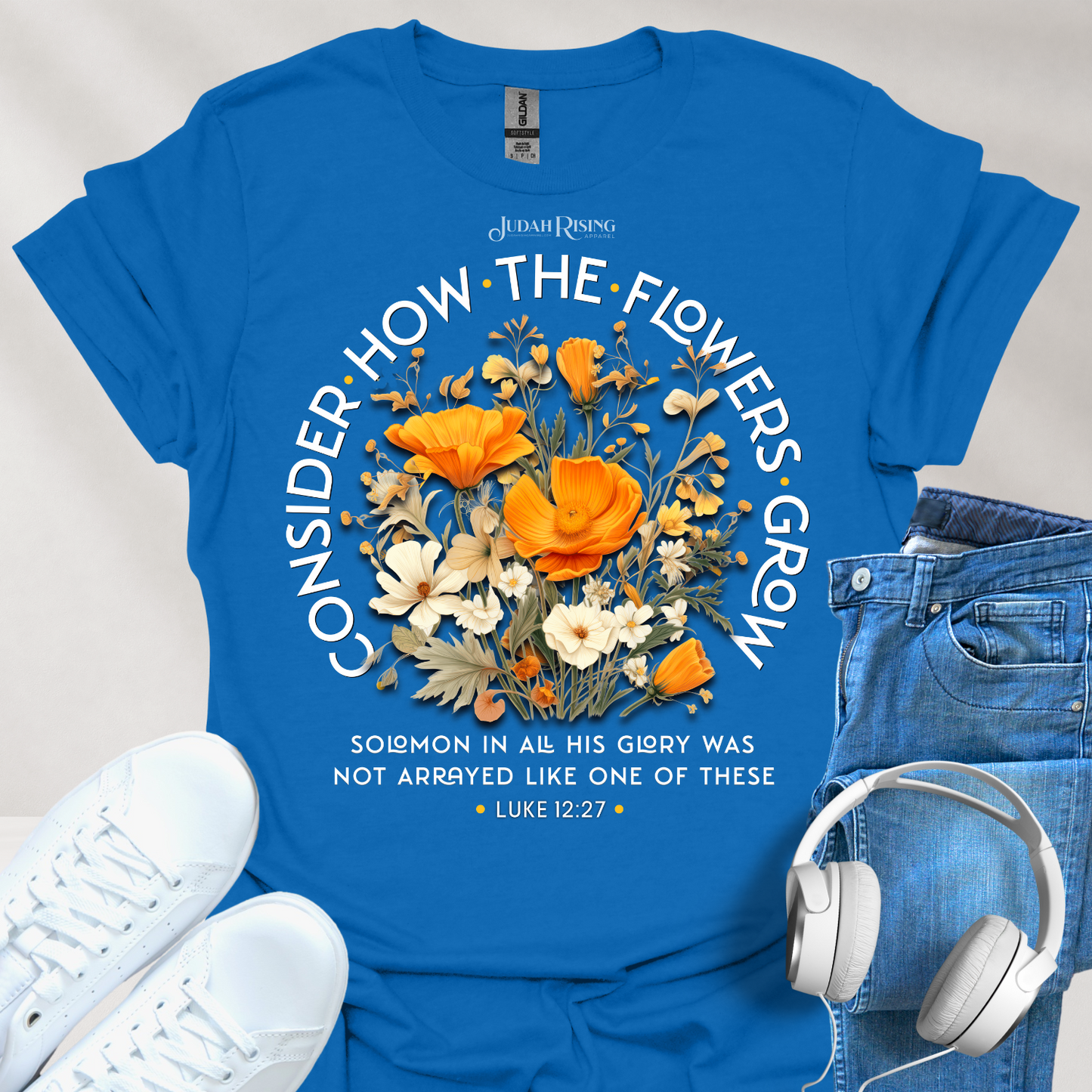 Consider How the Flowers Grow