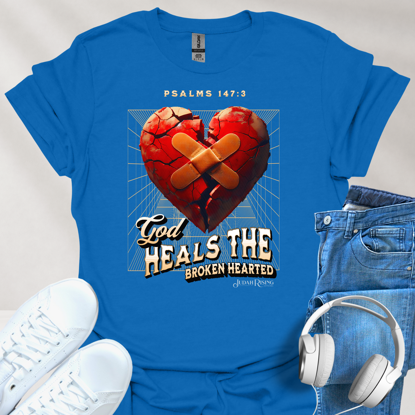 God Heals the Broken Hearted