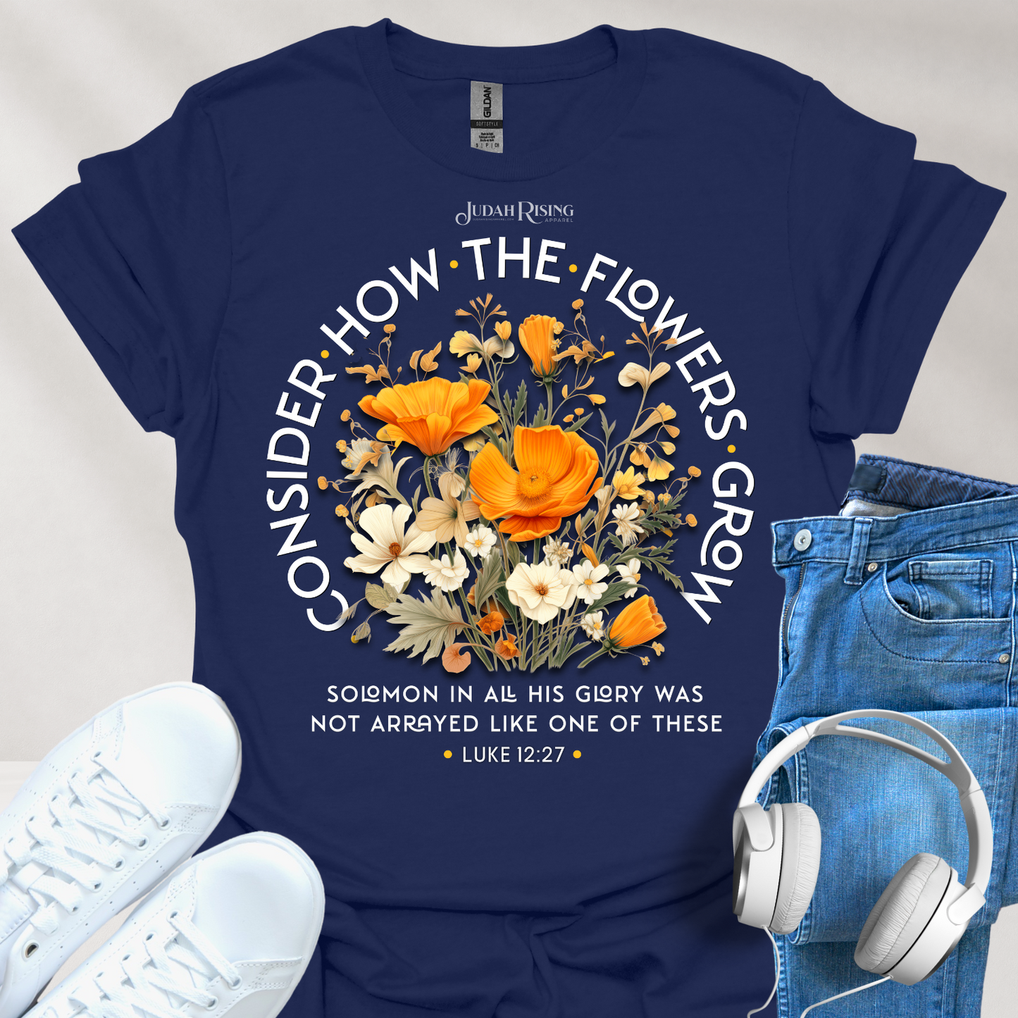 Consider How the Flowers Grow