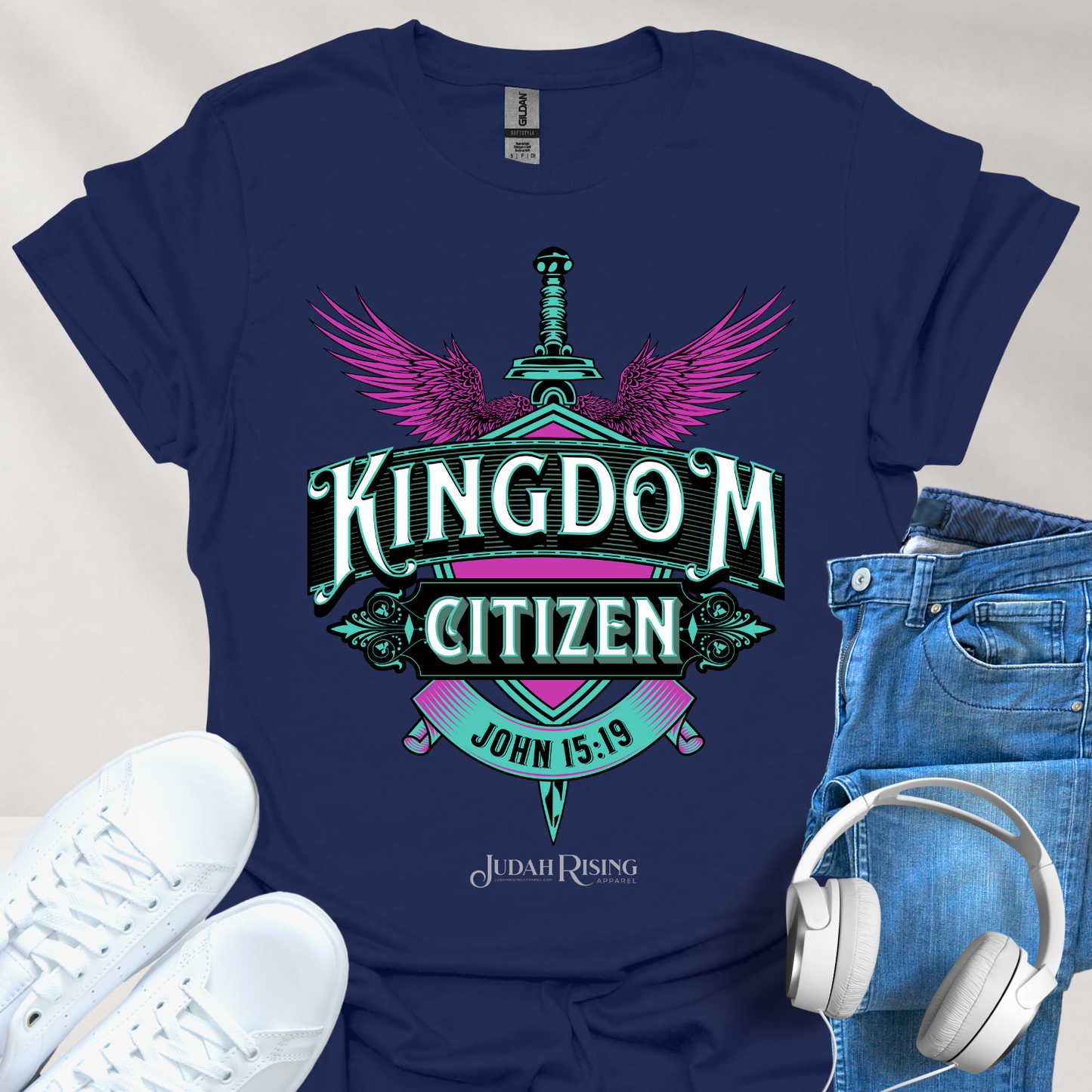 Kingdom Citizen Purple and Teal