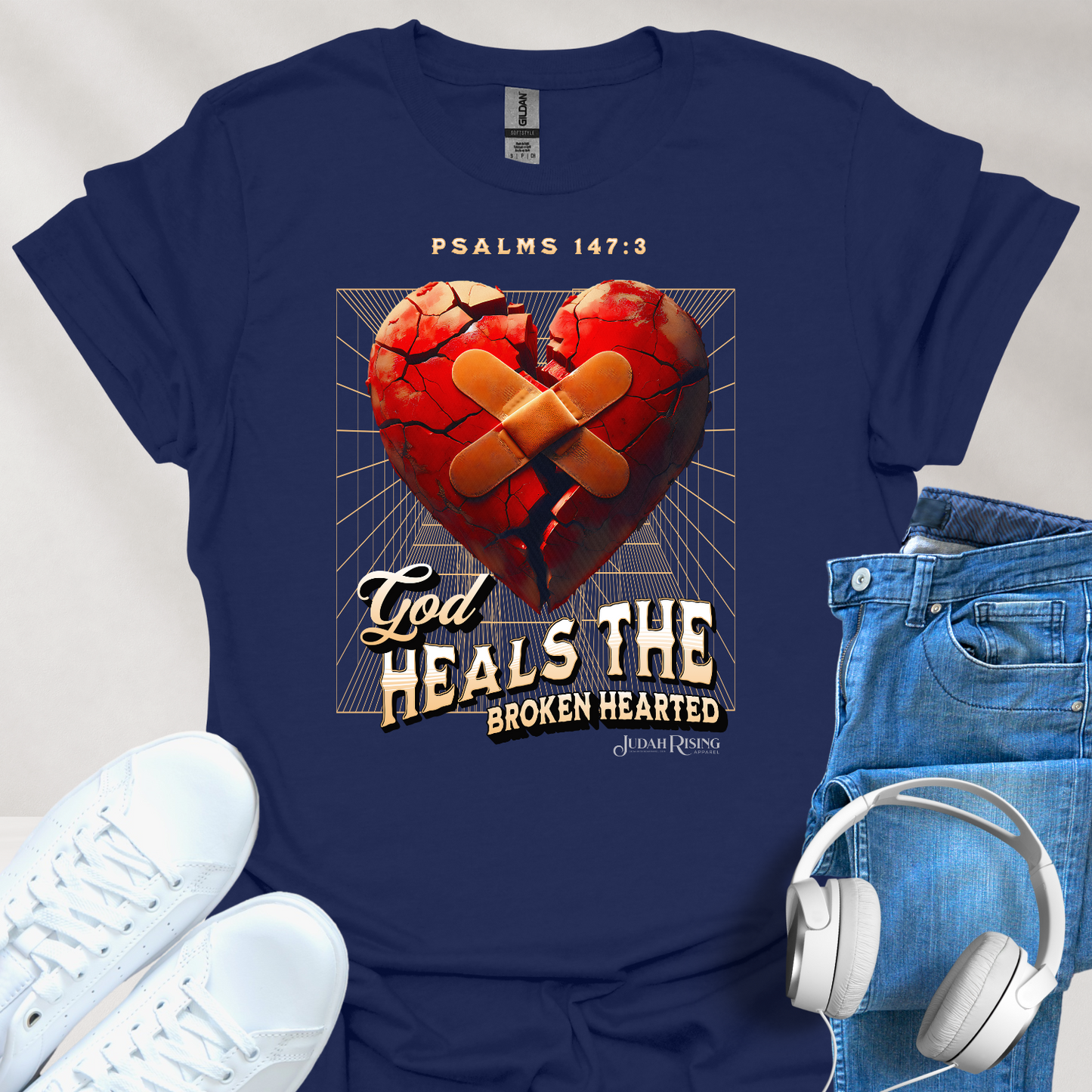 God Heals the Broken Hearted
