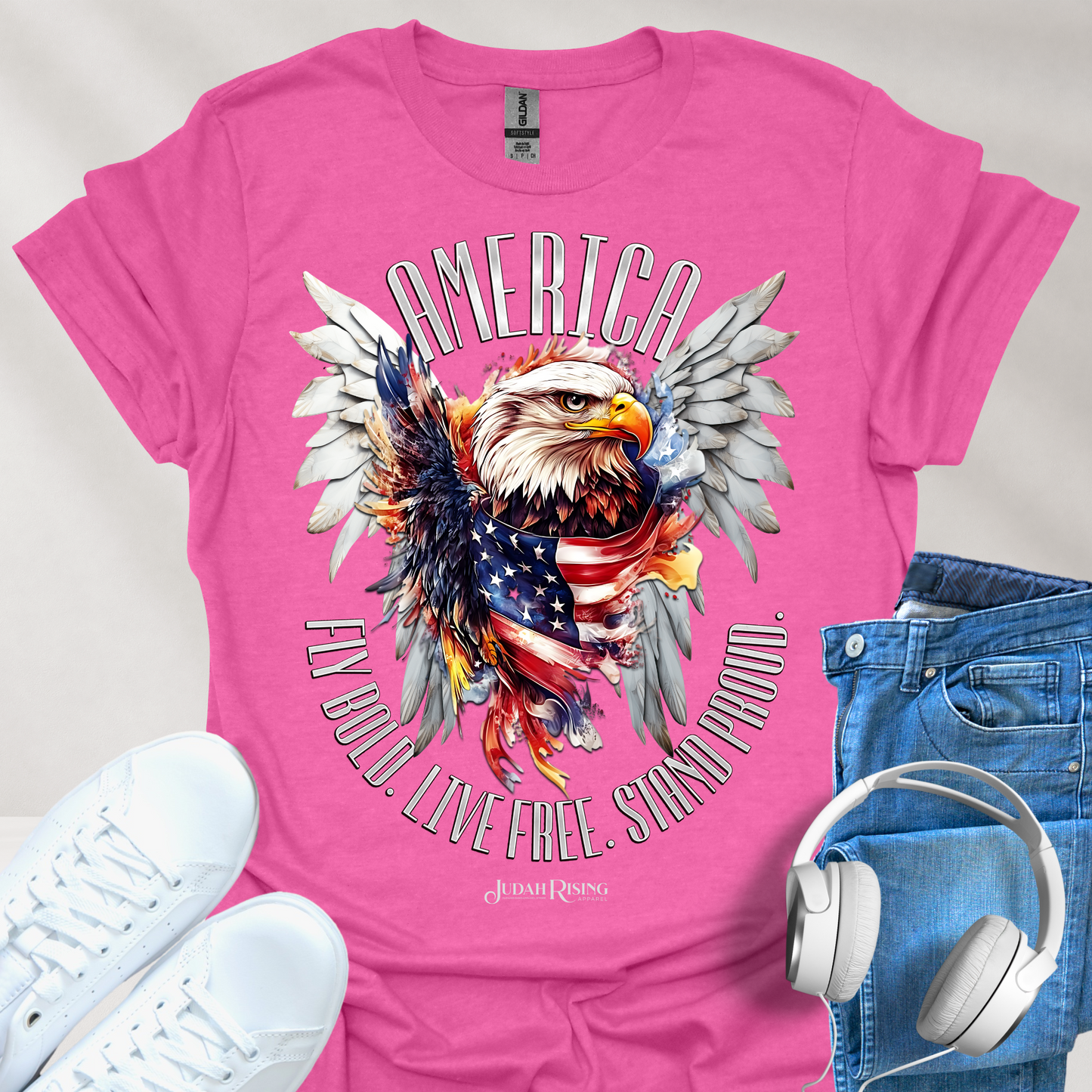 America Fly Bold. Live Free. Stand Proud.