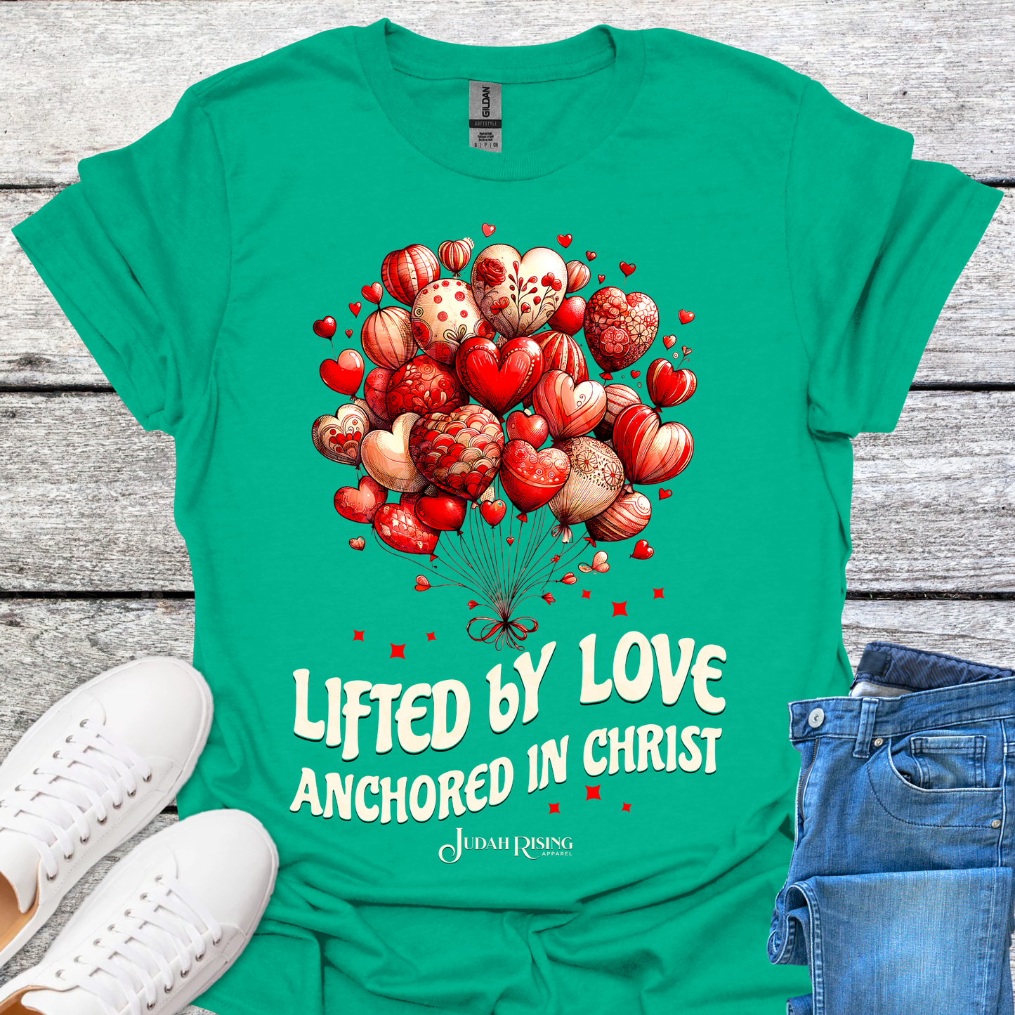 Lifted By Love Anchored In Christ
