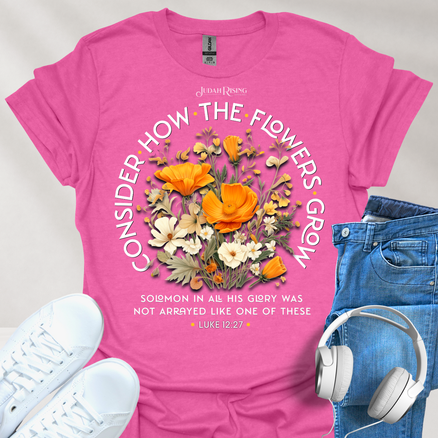 Consider How the Flowers Grow