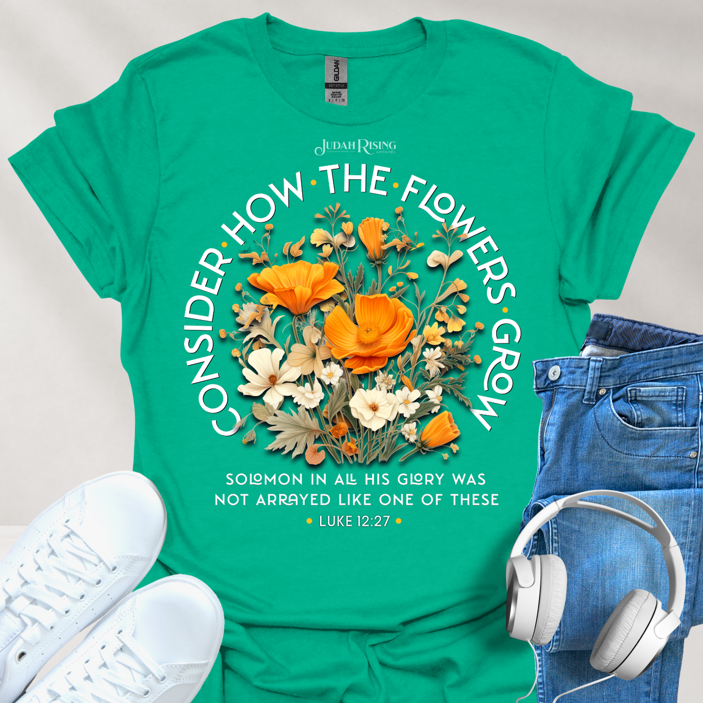 Consider How the Flowers Grow