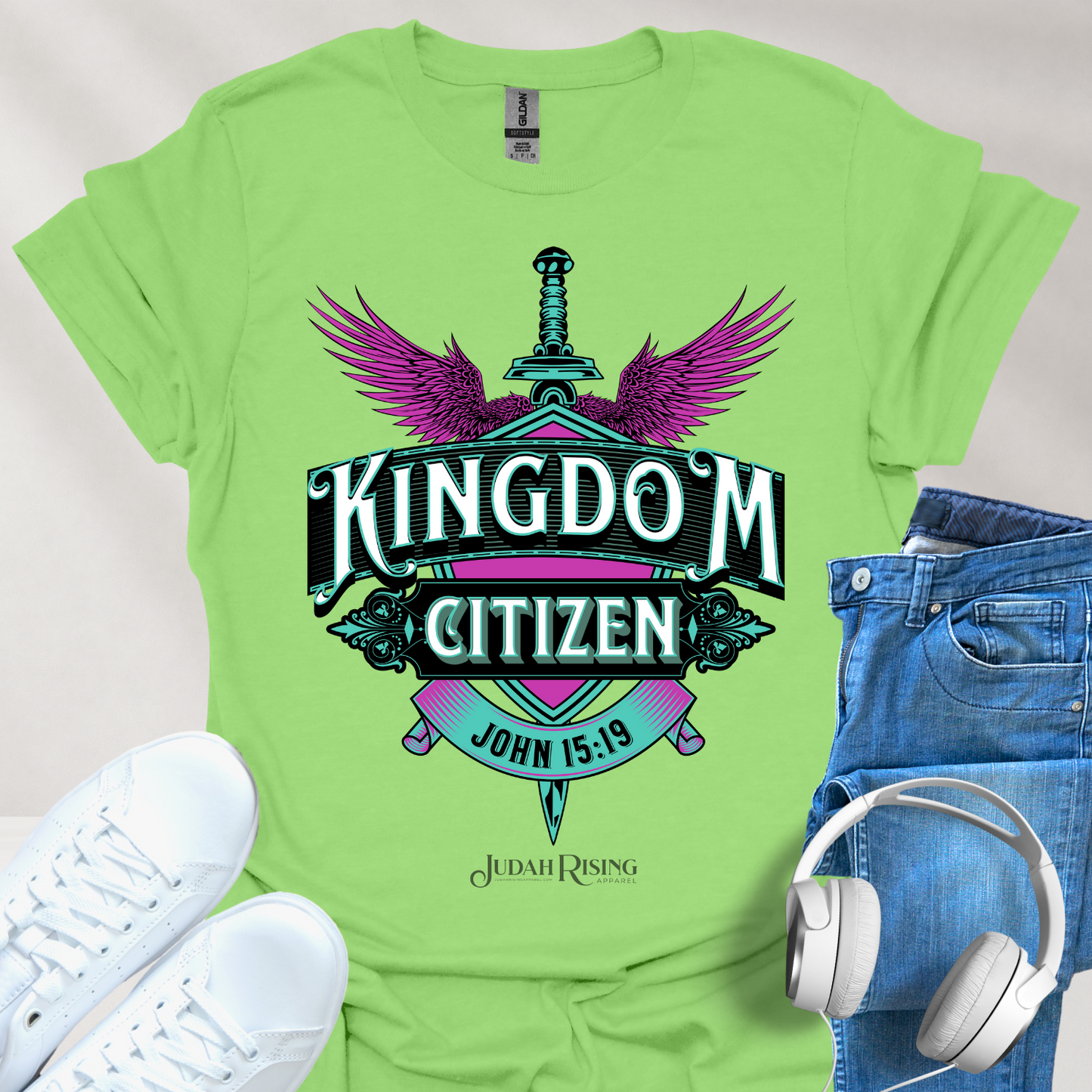 Kingdom Citizen Purple and Teal