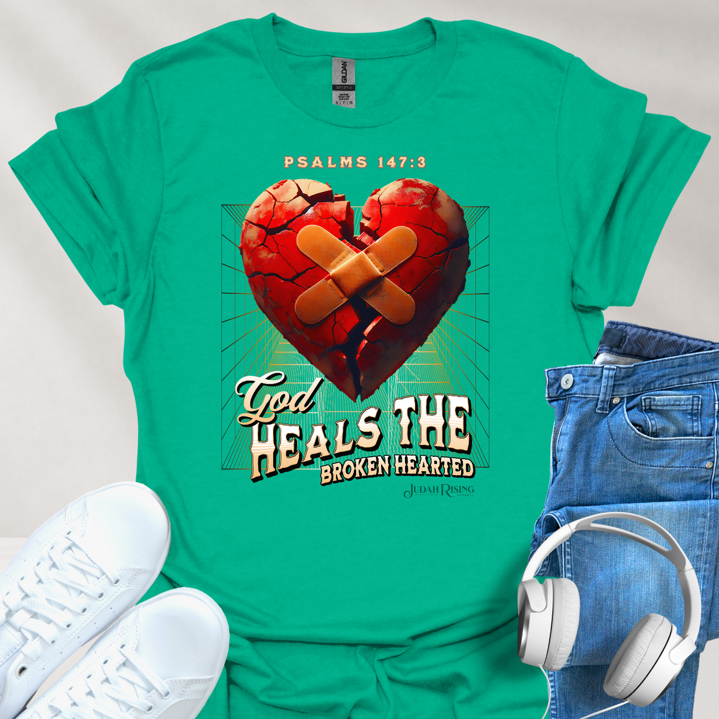 God Heals the Broken Hearted
