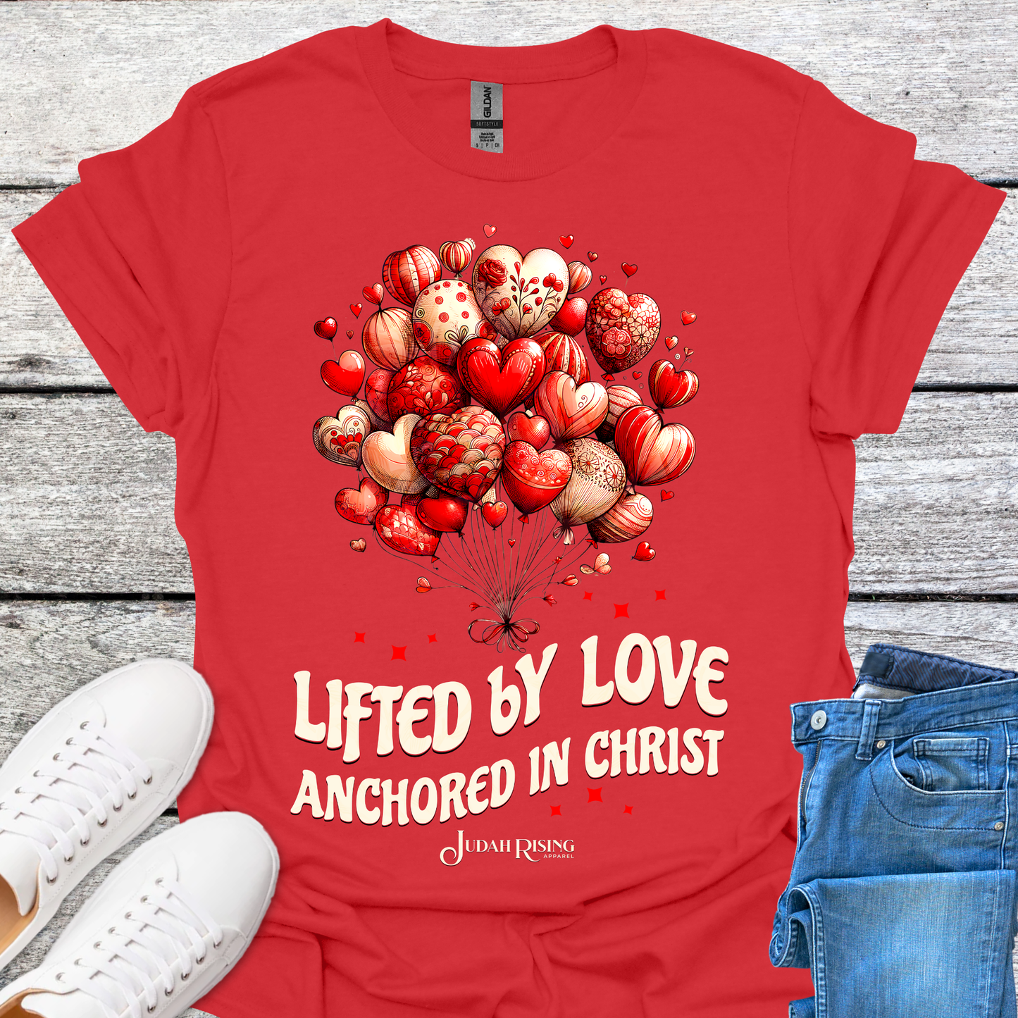 Lifted By Love Anchored In Christ