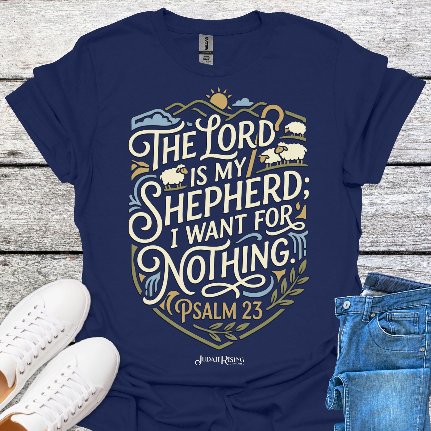 The Lord Is My Shepherd I Want For Nothing