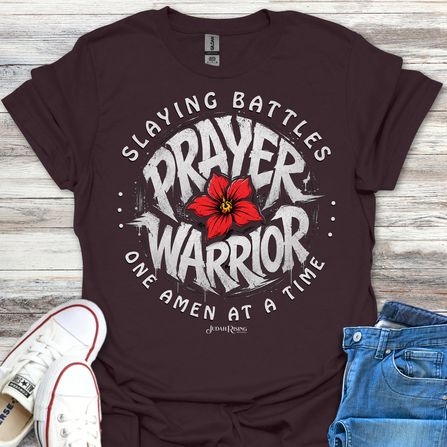 Prayer Warrior Slaying Battles One Amen At A Time