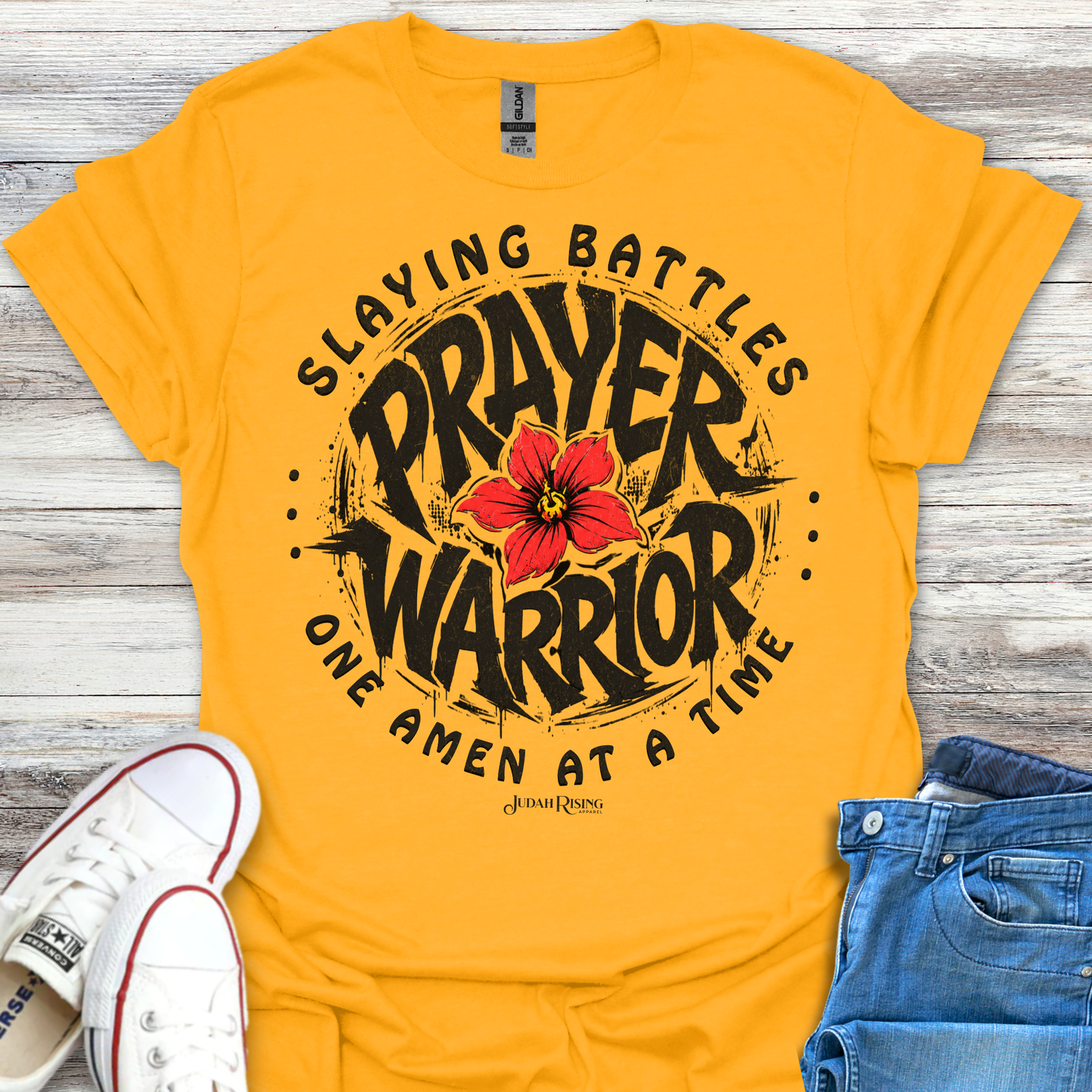 Prayer Warrior Slaying Battles One Amen At A Time