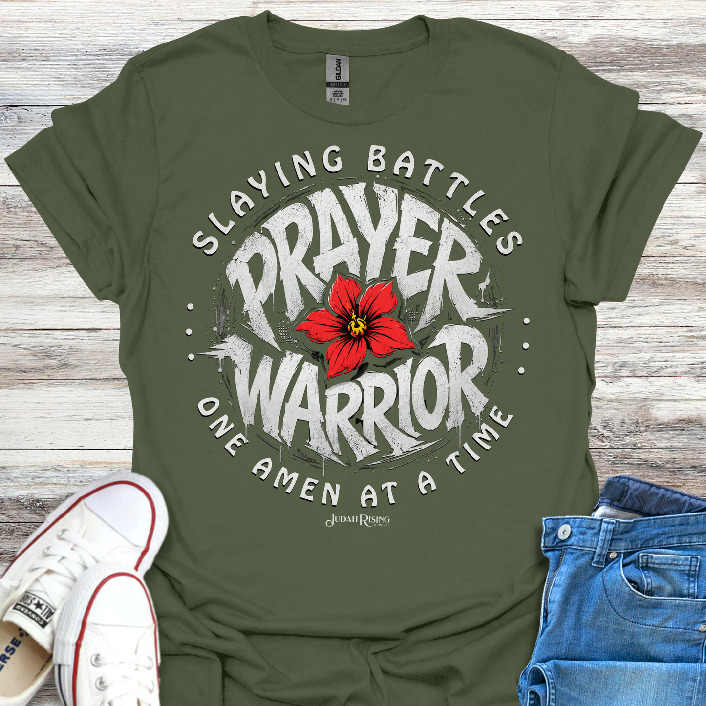 Prayer Warrior Slaying Battles One Amen At A Time