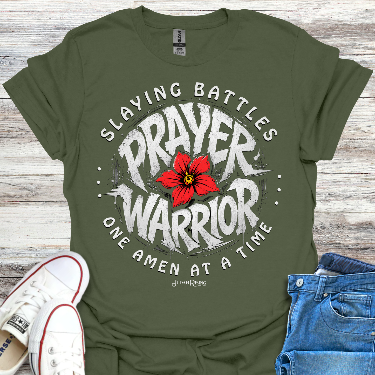 Prayer Warrior Slaying Battles