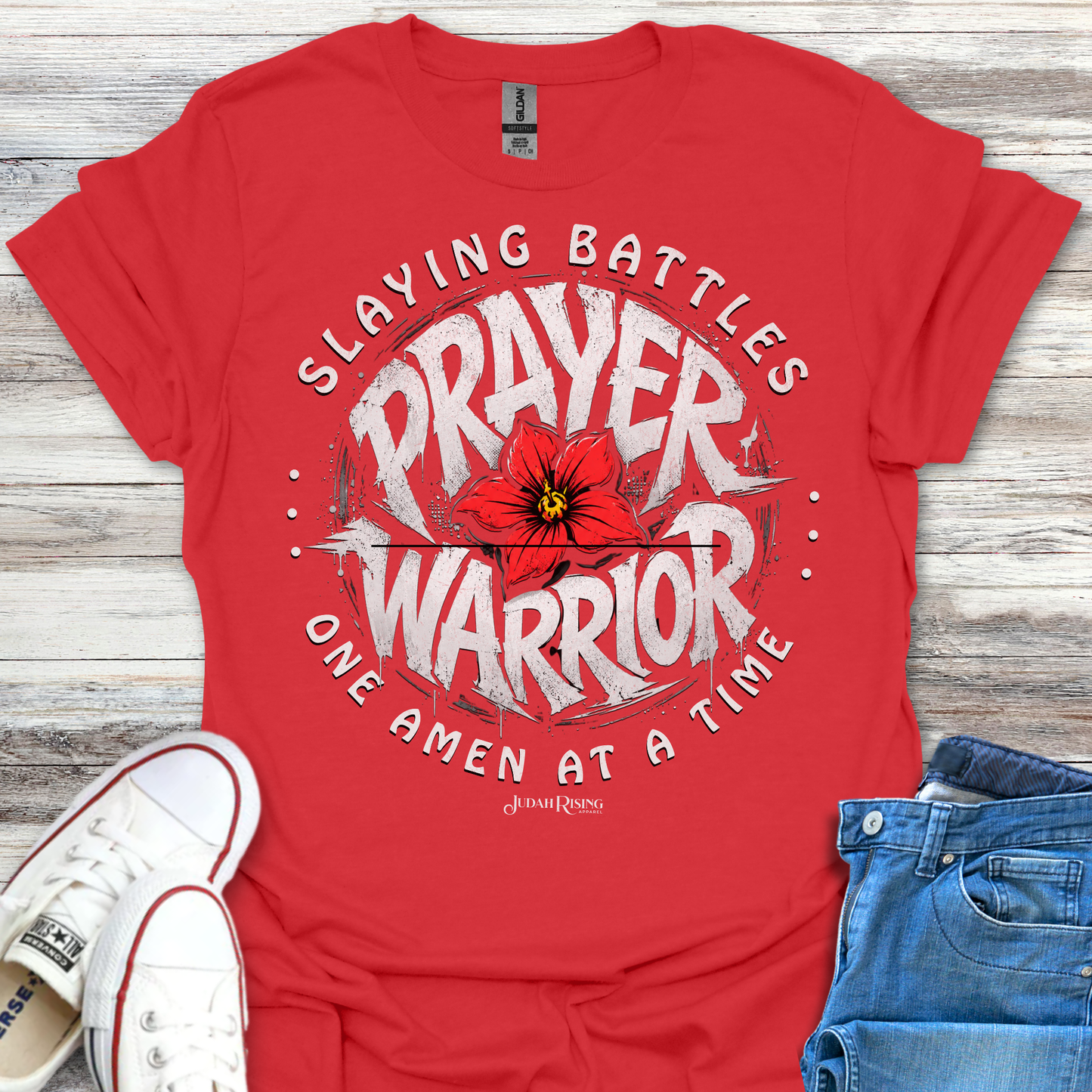 Prayer Warrior Slaying Battles One Amen At A Time