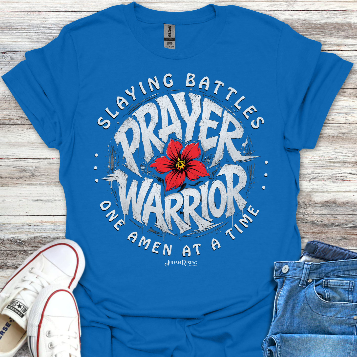 Prayer Warrior Slaying Battles One Amen At A Time