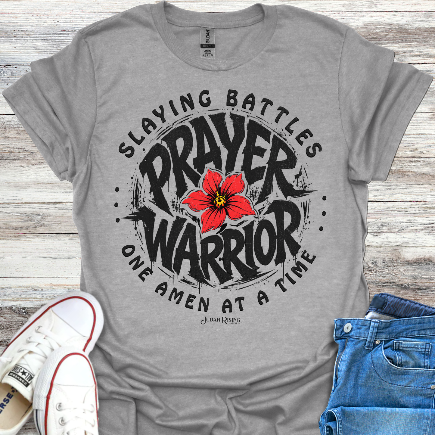 Prayer Warrior Slaying Battles One Amen At A Time