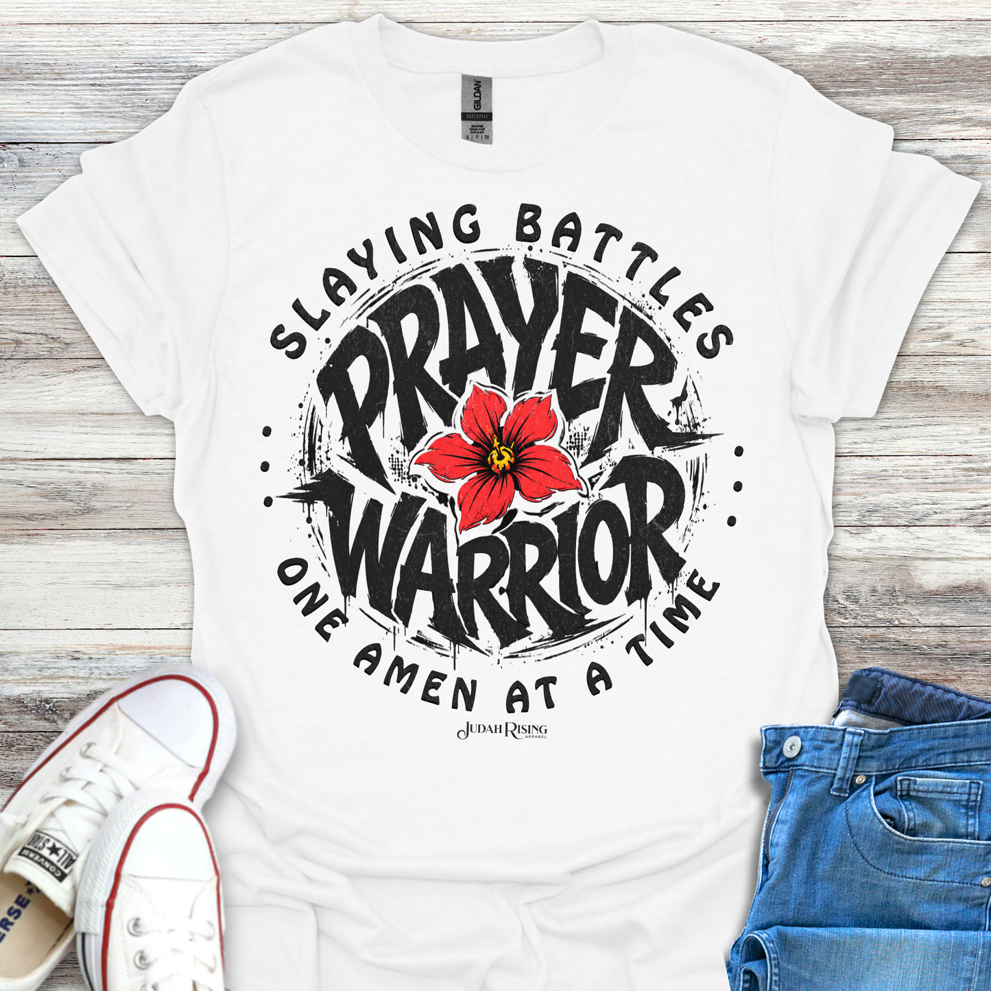 Prayer Warrior Slaying Battles One Amen At A Time